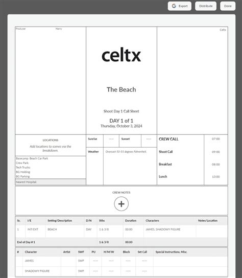 Celtx Tutorials 的图像结果