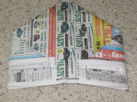 Image result for Newspaper Hat Tutorial