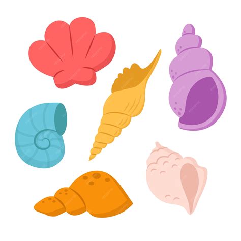 Clip Art Seashells