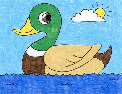 How to Draw Duck for Kids 的图像结果