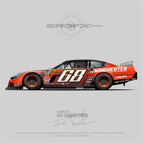 Image result for Asphalt Late Model Design Template