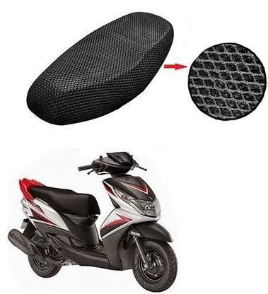 Zirxa BLSM-MESH-CVR-A90 Single Bike Seat Cover For Yamaha Ray ZR Price ...