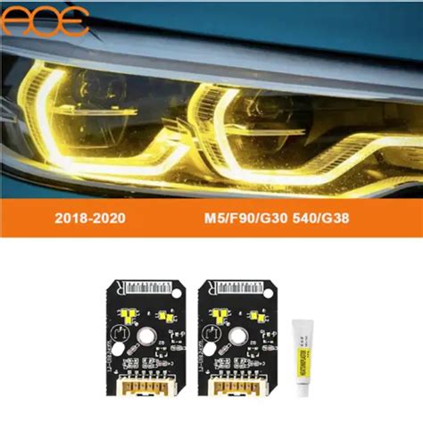 5 Series M5 F90 G30 G38 2017-2020 Led Style Headlight Drl Daytime ...