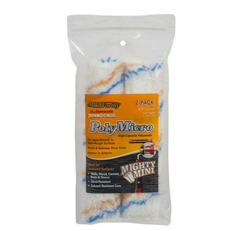Arroworthy Polymicro Nap Jumbo Cage Roller Twin Pack 6.5" x 1/2