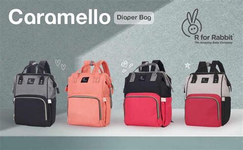 Caramello Diaper Bag for Kids Shop Trendy Functional Bag