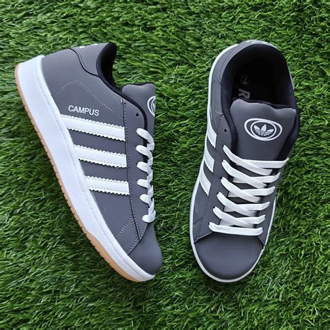 Buy Adidas Campus Dark Grey online at best price | Foot Steps