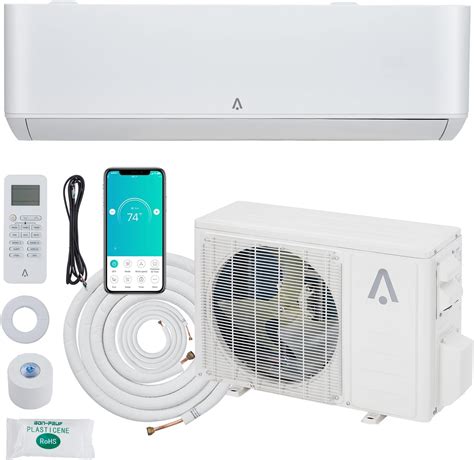Amazon.com: 9,000 BTUs Mini Split AC/Heating System, 23 SEER2 Inverter ...