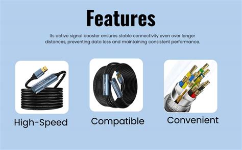SPIN CART USB 3.0 Extension Active Cable, Type A Male to Female ...