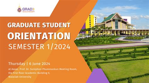 Graduation Orientation Semester 1/2024 | June 6, 2024 - College of Graduate Studies