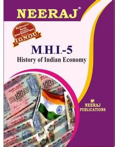 Mhi-5 History Of Indian Economy: Buy Mhi-5 History Of Indian Economy by ...