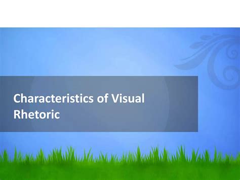 Visual Rhetoric | PPTX