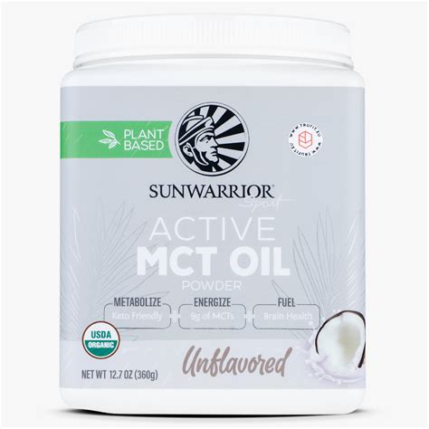 Sunwarrior - Active MCT Oil Powder - Energize your body & mind - TRUFIT.eu