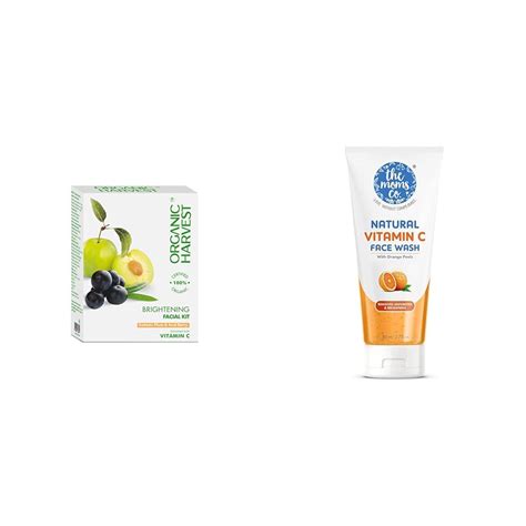 Organic Harvest Brightening Facial Kit: Kakadu Plum & Acai Berry 50gm ...