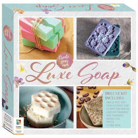 Amazon.com: Create Your Own Luxe Soap Deluxe Essentials Kit - Soap Kit ...