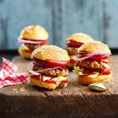 mini burger fingerfood thermomix