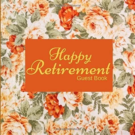 Buy Happy Retirement Guest Book: Message Book, Memory Keepsake, With ...