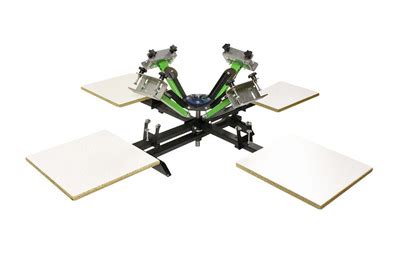 Image result for 4 Color Screen Printing Press