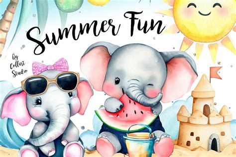Summer Art Clipart