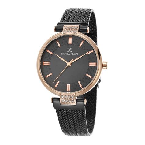 Buy Daniel Klein Analog Black Dial Women's Watch (DK.1.12470-5) Online