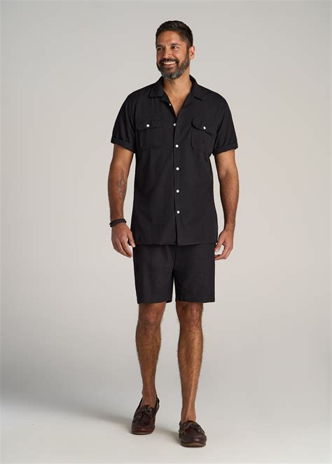 Black Dress Shorts Men
