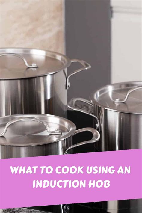 Induction Hob Cooking Guide 的图像结果