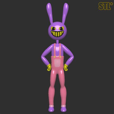 STL file JAX THE AMAZING DIGITAL CIRCUS | Fan Art STL・3D printing model ...