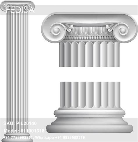 Ancient Greece Pillars Drawing Room Pillar Design Brick Wall Pillar ...