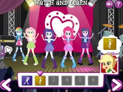 My Little Pony Equestria Girls: Fall Formal Dance-Off ऑनलाइन खेलना