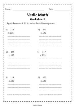 Image result for Fun Activities for 8th Class Vedic Math