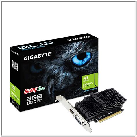 Gigabyte NVIDIA GeForce GT 710 2GB DDR3 Graphics Card - Aristo Computers