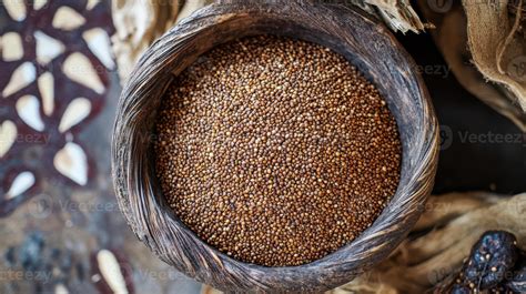 Teff, an ancient grain prized in Eritrean and Ethiopian traditions ...