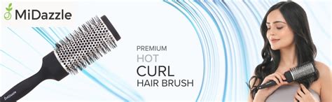 Buy Midazzle Professional Blow Dry Hot Curl Hair Brush with Ionic ...