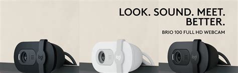 Amazon.in: Buy Logitech Brio 100 Full HD Webcam for Meetings and ...