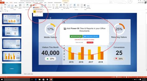 Image result for Power BI Plugin for PowerPoint