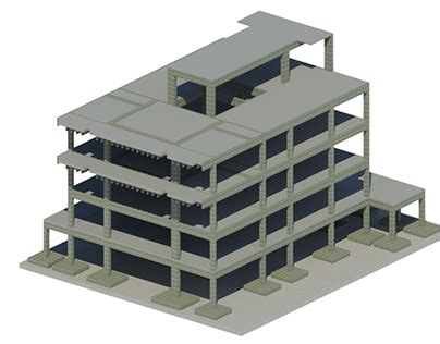 Image result for Revit Modelisation Structure Batiment 3D