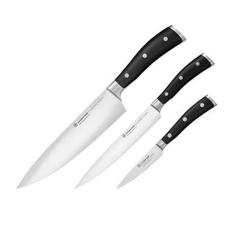 Wusthof Classic Ikon 3pc Knife Set | Kitchen Warehouse™