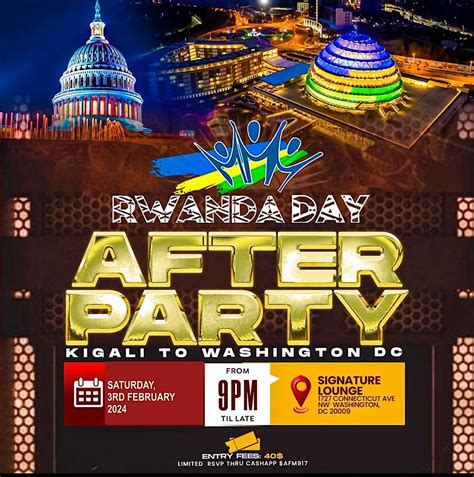 Rwanda day Afterparty, Signature Lounge, Connecticut Avenue Northwest ...