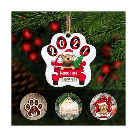Personalize Shaped Embellishments Hanging Ornaments For Christmas Deco ...