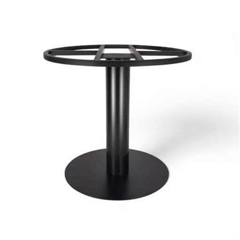 MS Black 4ft Dia Table Base for Restaurant – Gharnish