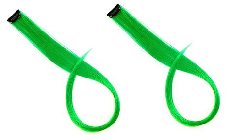 Fully Hair Streaks Colored Extension For Women Hair Styling Accessories ...