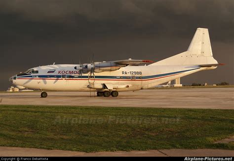 RA-12988 - Kosmos Airlines Antonov An-12 (all models) at Malta Intl ...