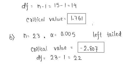 Image result for Critical Value Using T-Test