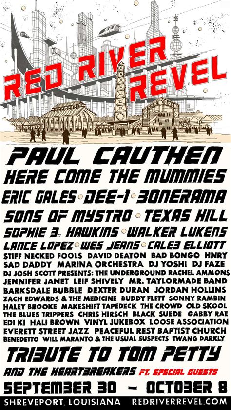 Red River Revel reveals music lineup, poster, site expansion ...