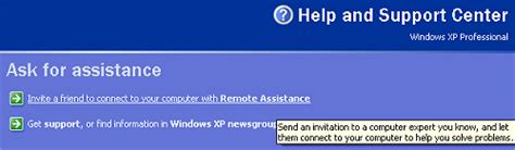 Image result for XP Remote Assistance