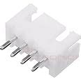 4 Pin JST-XH Male Straight 2515 Connector 2.54mm Pitch - Pack of 4 ...
