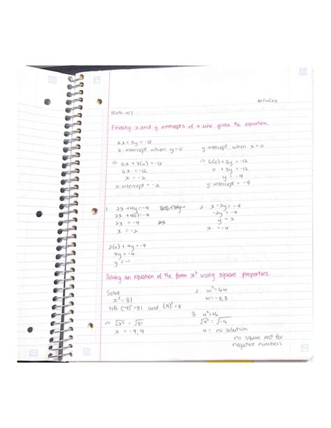 Solving for Y and X Using Metrix Notation 的图像结果