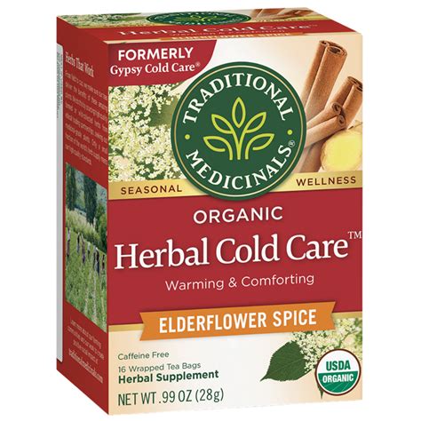 Traditional Medicinals Herbal Cold Care Tea - Spirit of Health Store