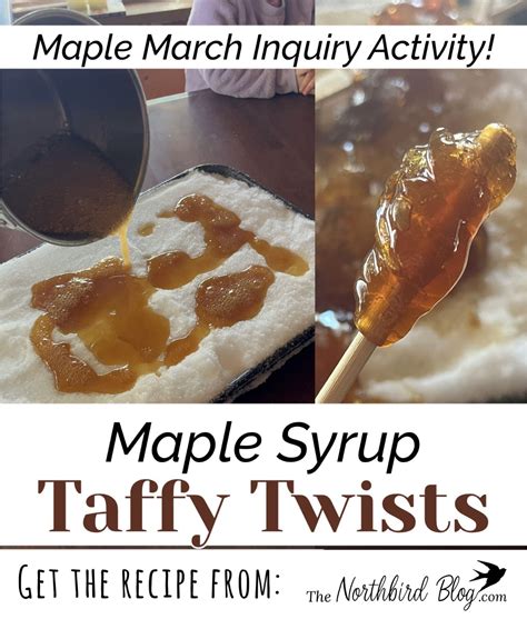 Maple Syrup Taffy Twists | Sweet snacks, Winter food, Maple syrup