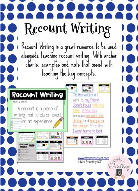 Features of a Recount KS2