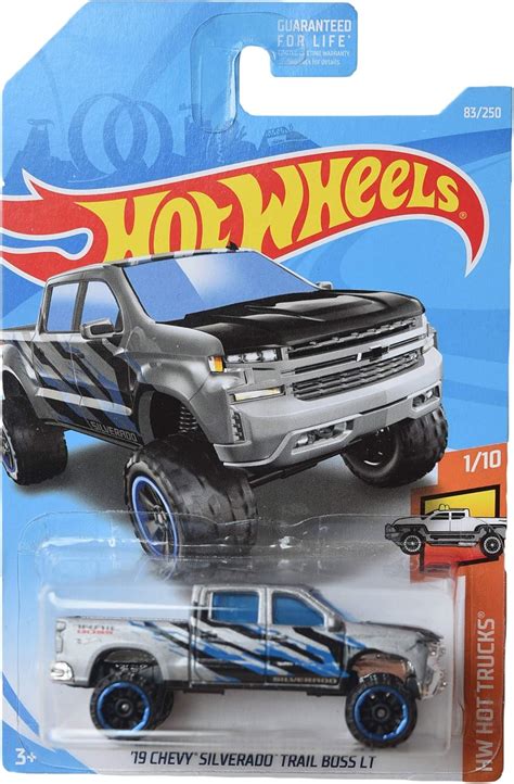 Hot Wheels Zamac '19 Chevy Silverado Trail Boss LT India | Ubuy
